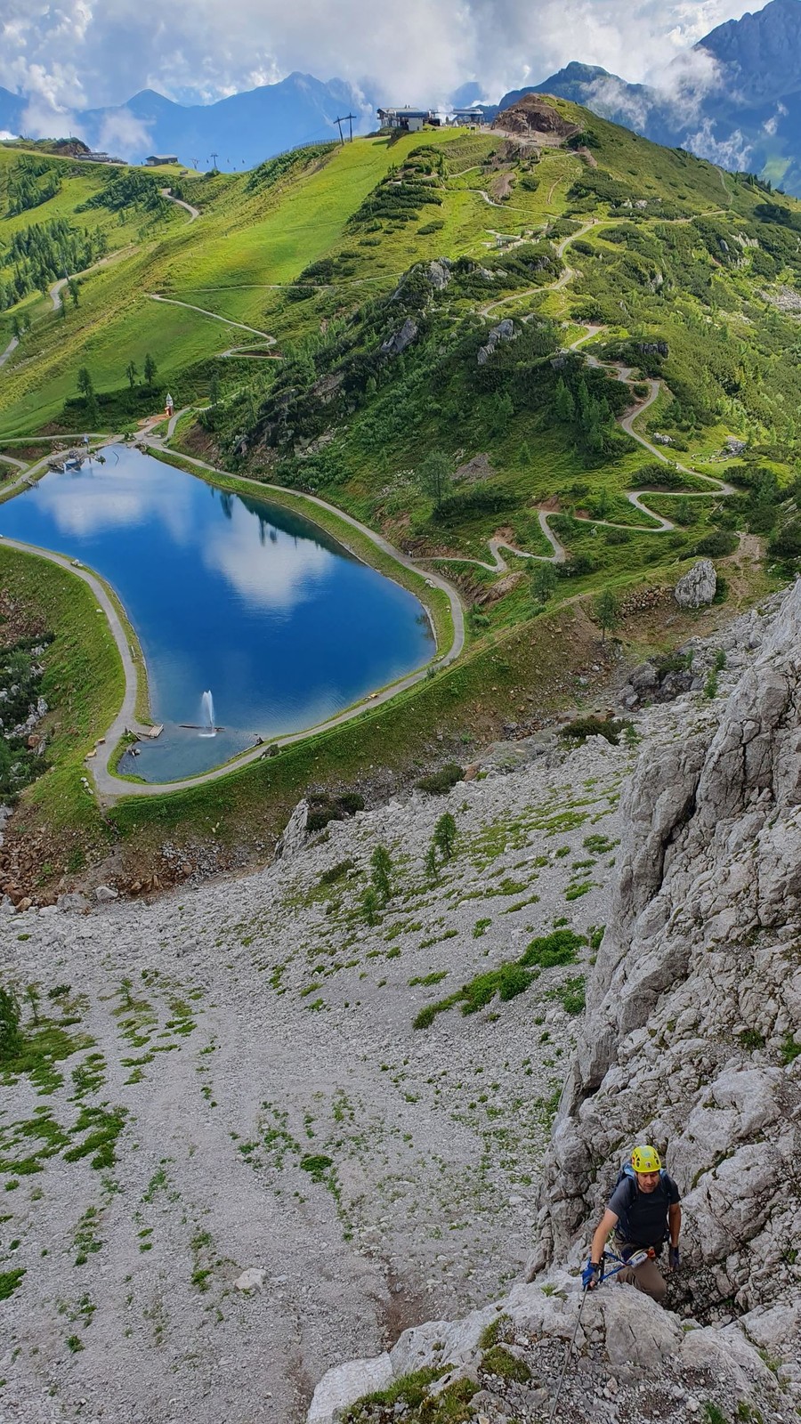 Ferrata Nassfeld Winkelturm Nordwand (12)