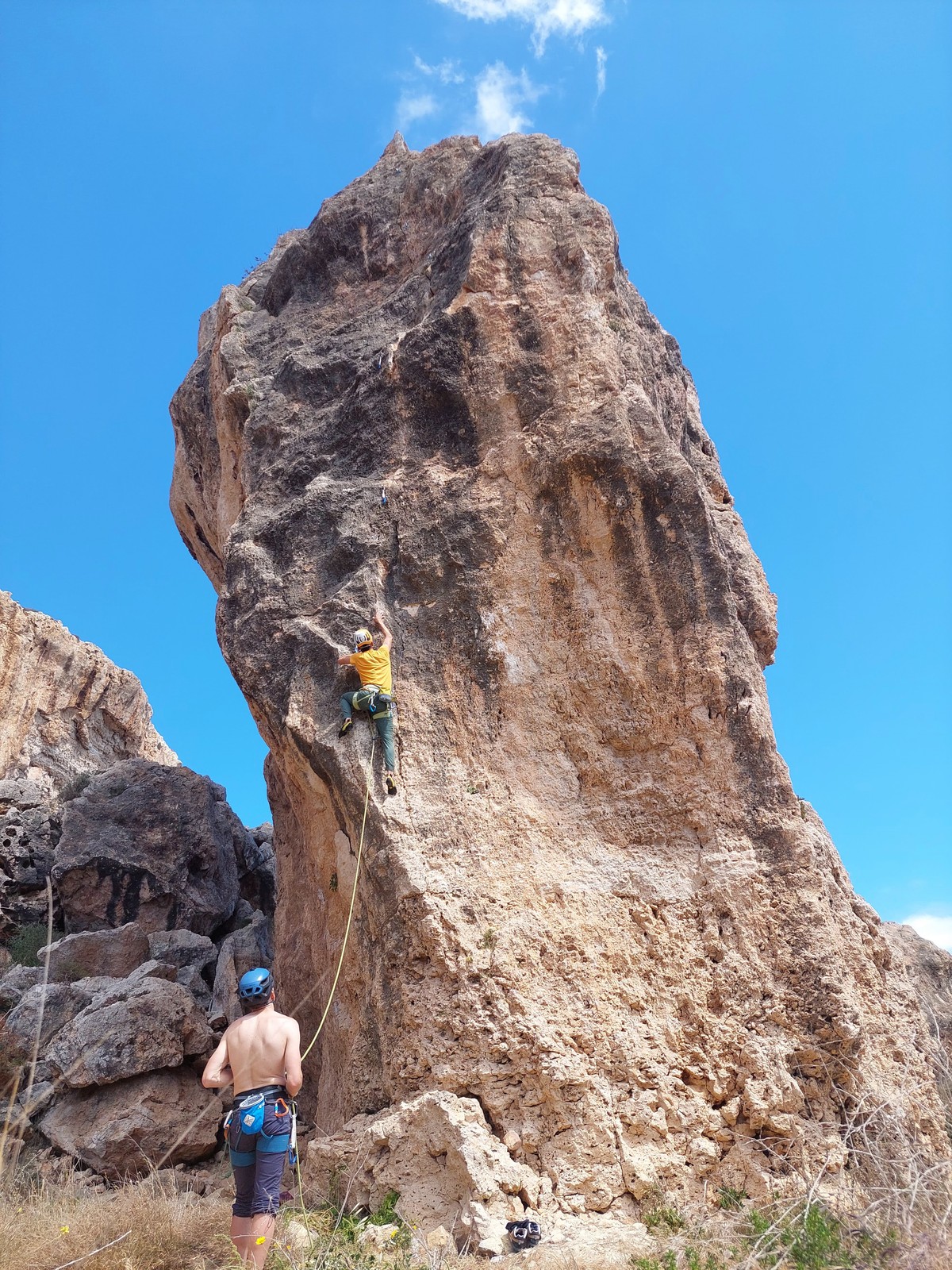 Malta (06) Tower of Power cesta Sopu crack 6a+