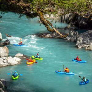 Novy Zeland packrafting