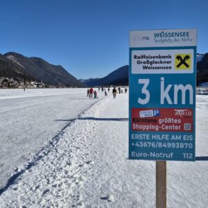 Korculovanie na Weissensee 01