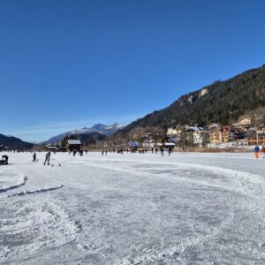 Korculovanie na Weissensee 04